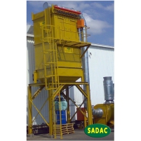 SADAC Model 110-125-3500 wire drawing scale dust extraction